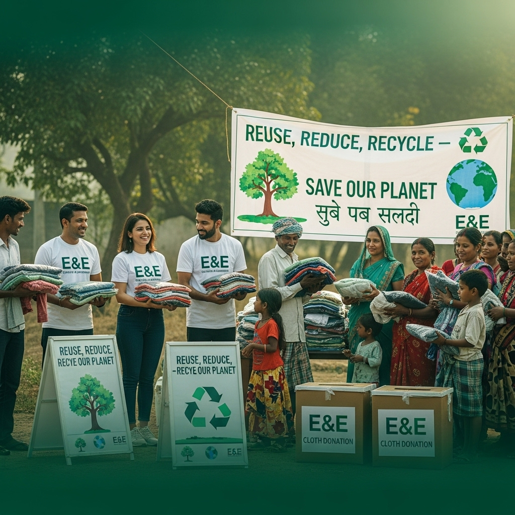 2022 Impact Report - Clothes Donation in Bhopal